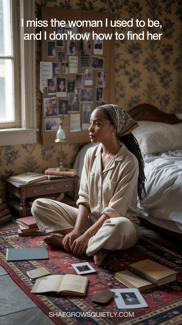 Woman looking at her phone, isolated yet craving social connection due to burnout.